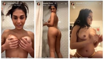 Amanda Trivizas Nude Onlyfans Livestream Shower Video