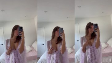 Anna Malygon Nude Nipple See Through Dress Onlyfans Video Leaked