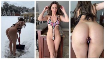 Christina Khalil Naked In The Snow Video Leaked