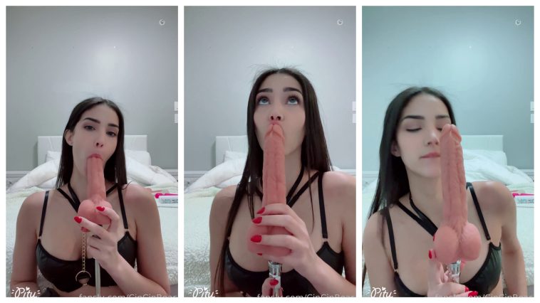 CinCinBear Fansly POV Dildo Blowjob Video Leaked 181