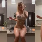 Daisy Keech Nude And Creamy Kitchen Video Leaked
