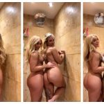 Ebanie Bridges Nude Lesbian In Shower Video Leak 0