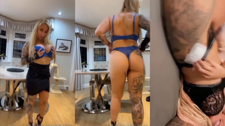 Ebanie Bridges Porn Strip Tease Onlyfans Leaked Video