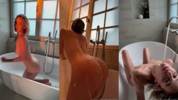 Elena Kamperi Nudes Bathhub Onlyfans Leak Video