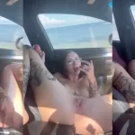 Infamousindica Nude Dildo Fuck In Car Leaked Video