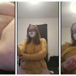 Masked Girl Stripping Pussy Masturbation Video Leak 6562
