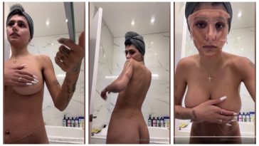 Mia Khalifa Onlyfans Masking Routine Nipslips Close Video Leaked 0