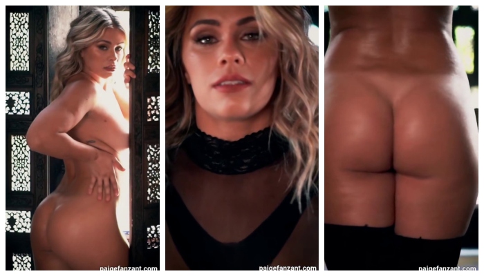 Paige VanZant Nude Lingerie Strip Tease Onlyfans Video Leaked 291