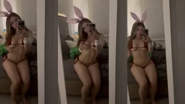 Sava Schultz Leaked Bunny Ears Lingerie Tease Video