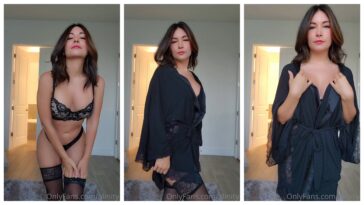 Anility Leaked Black Robe Strip Tease Video 272