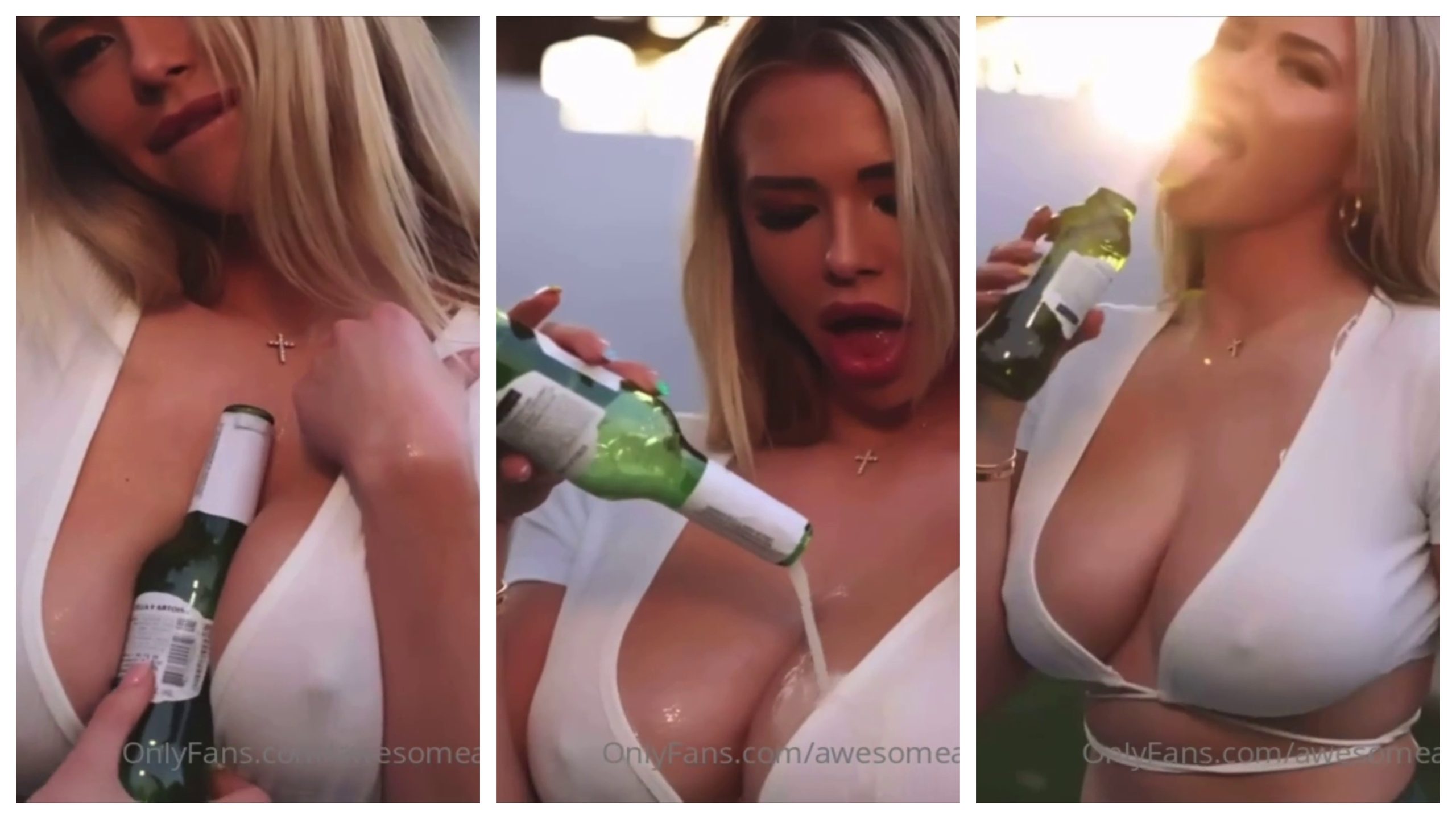 Antje Utgaard Beer Wet T Shirt Onlyfans Awesomeantjay Video 834