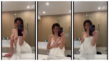 Megnutt02 Leaked After Shower Tits Teasing Video 257