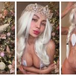 Miras Juice Onlyfans White Hair Queen Sling Lingerie Video 384