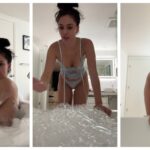 Camilla Araujo OF Bathtub Masturbation Video Leak 4140