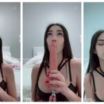 CinCinBear POV Dildo Blowjob Fansly Video Leaked 181