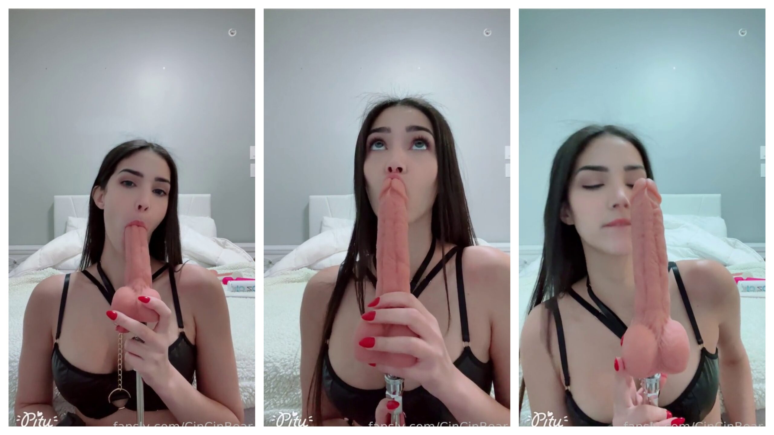 CinCinBear POV Dildo Blowjob Fansly Video Leaked 181