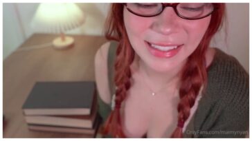 Maimy ASMR Shy Nerd Blowjob Video Leaked 3030