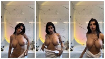 Mia Khalifa Onlyfans Towel Tits Video Leaked 82