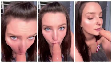 TheNicoleT 4th of July POV Dildo Blowjob Video Leak 665