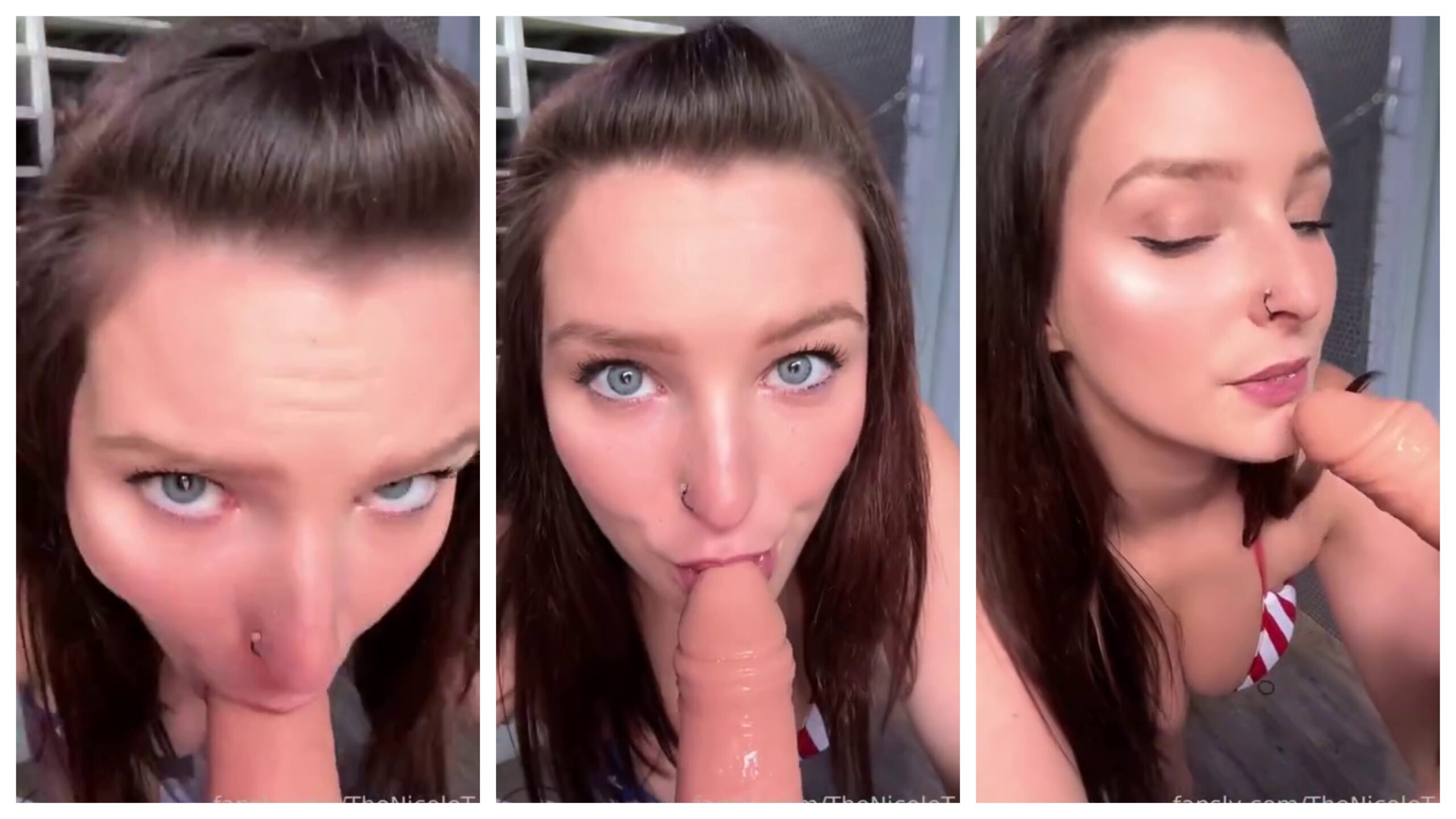 TheNicoleT 4th of July POV Dildo Blowjob Video Leak 665