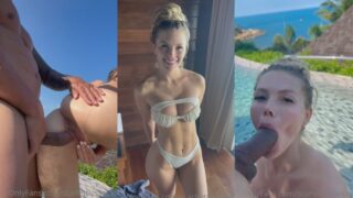 ScarlettKissesXO Vacation Sex Video Leaked