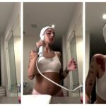 Bhad Bhabie Nipple Pokies Teasing Onlyfans Video Leaked 1405