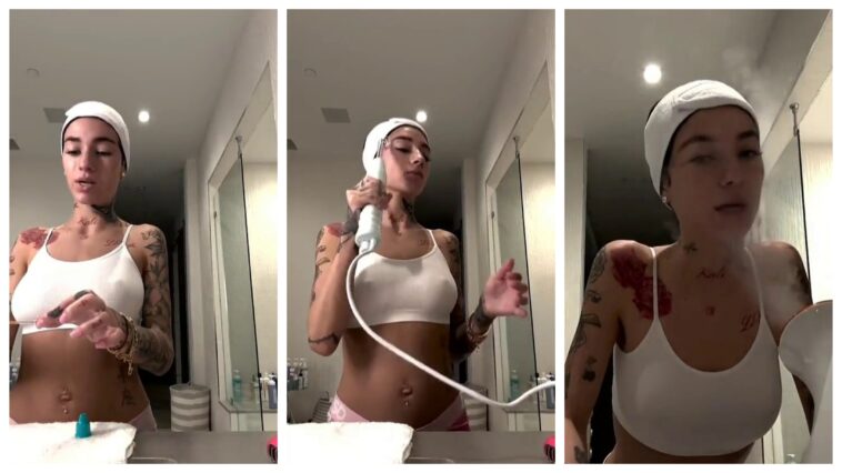 Bhad Bhabie Nipple Pokies Teasing Onlyfans Video Leaked 1405