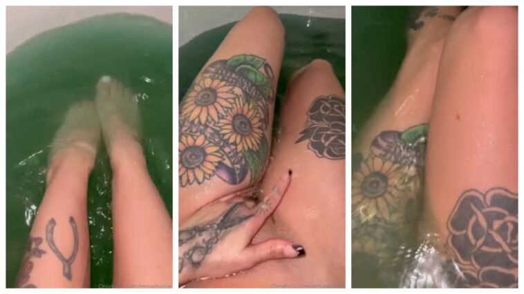 Imsadspice AKA Extrasadspice Nude Hairy Pussy In Bathtub 1184